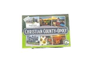 Christian County-Opoly Board Game New Sealed Planters Bank Edition